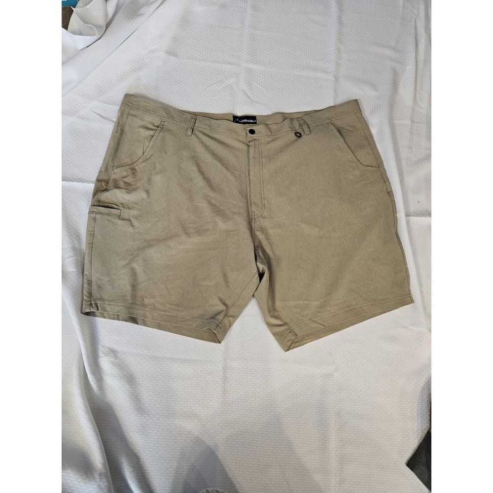 Classic Men's Black Flat Front Shorts - Picture 7 of 10